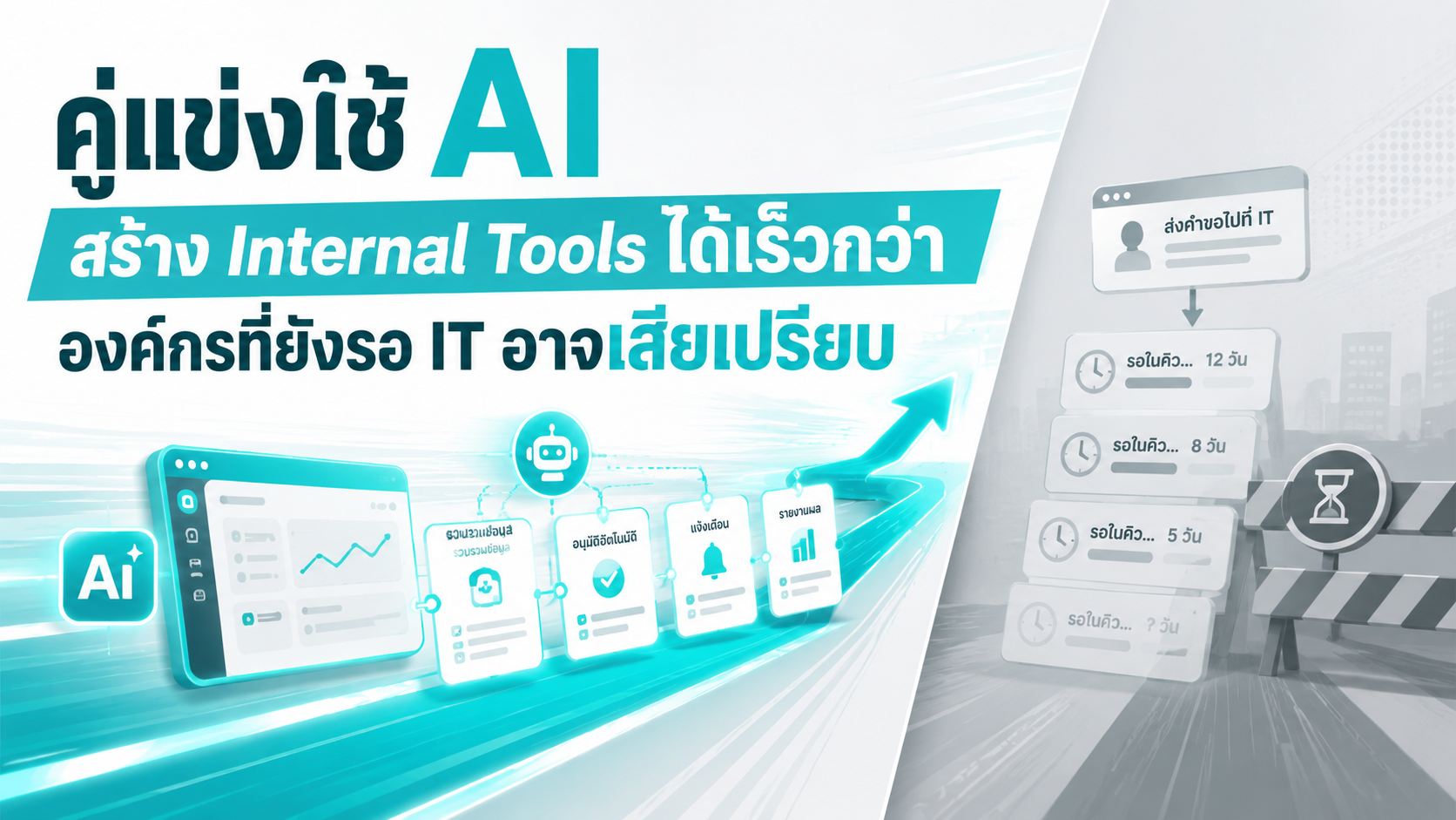 When Competitors Use AI to Build Internal Tools Faster