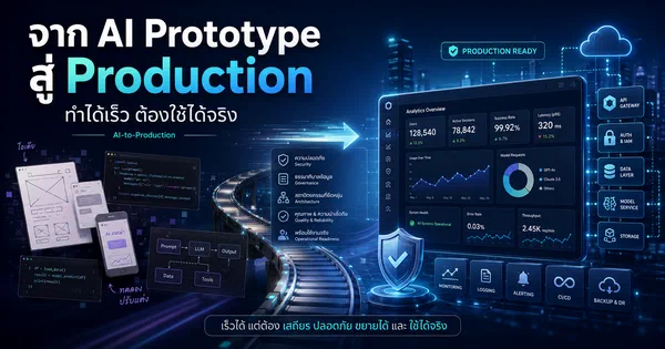 From AI Prototype to Production: The New Enterprise Imperative — Not Just 'Build Fast' but 'Actually Works'