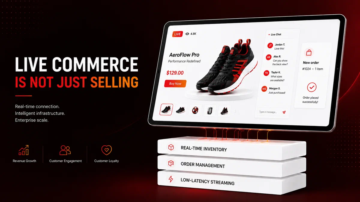 Live Commerce Is More Than Going Live and Selling: The Systems Behind It That Brands Often Overlook