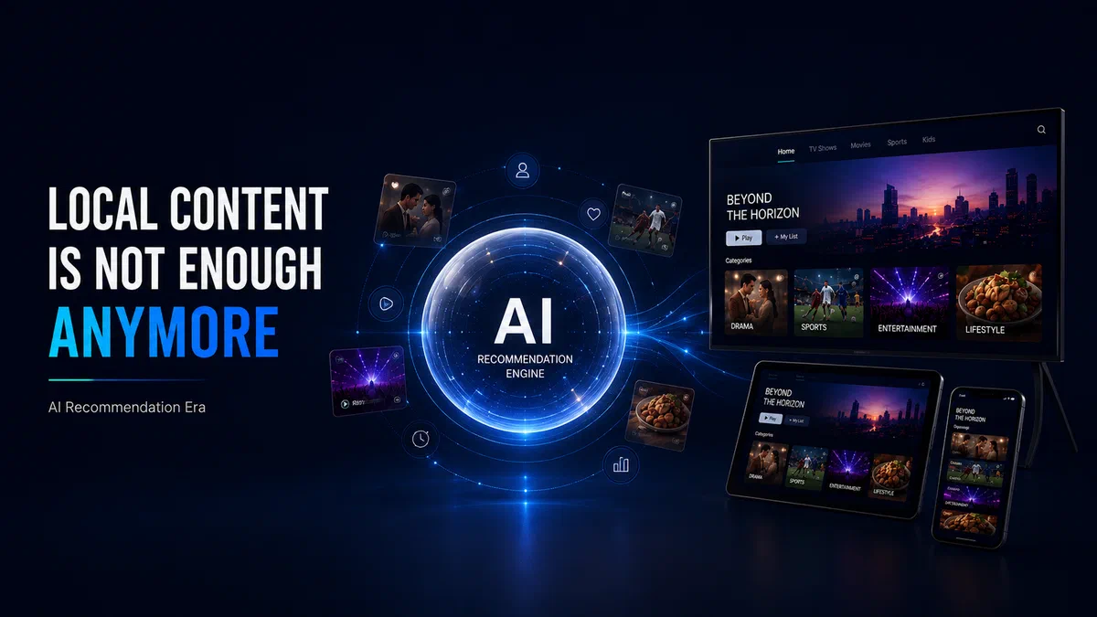 Local Content Is No Longer an Advantage: What Thai OTT Must Compete With in the AI Recommendation Era