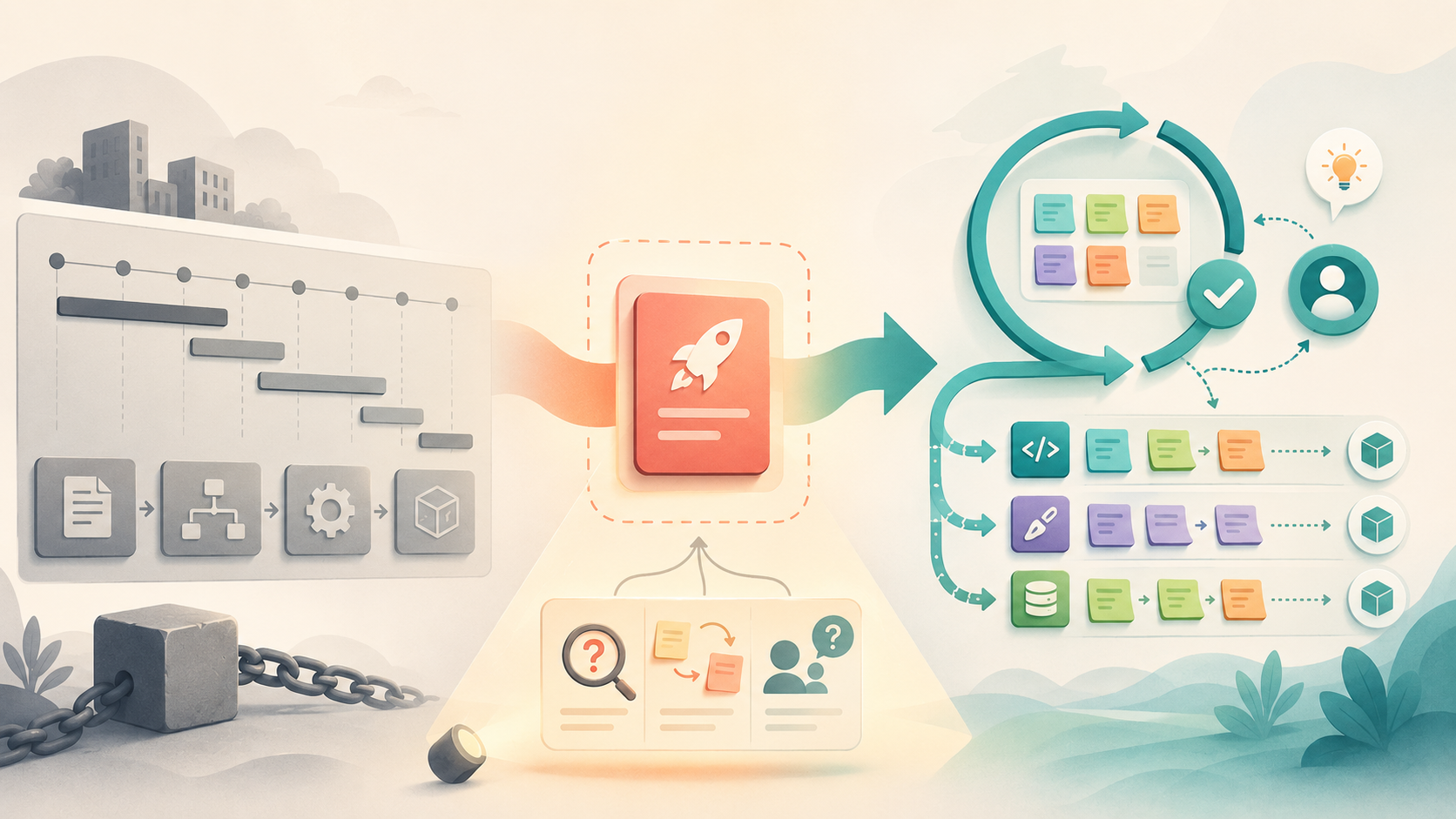 From Traditional Delivery to Sprint-based Delivery: A Starting Point for Organizations